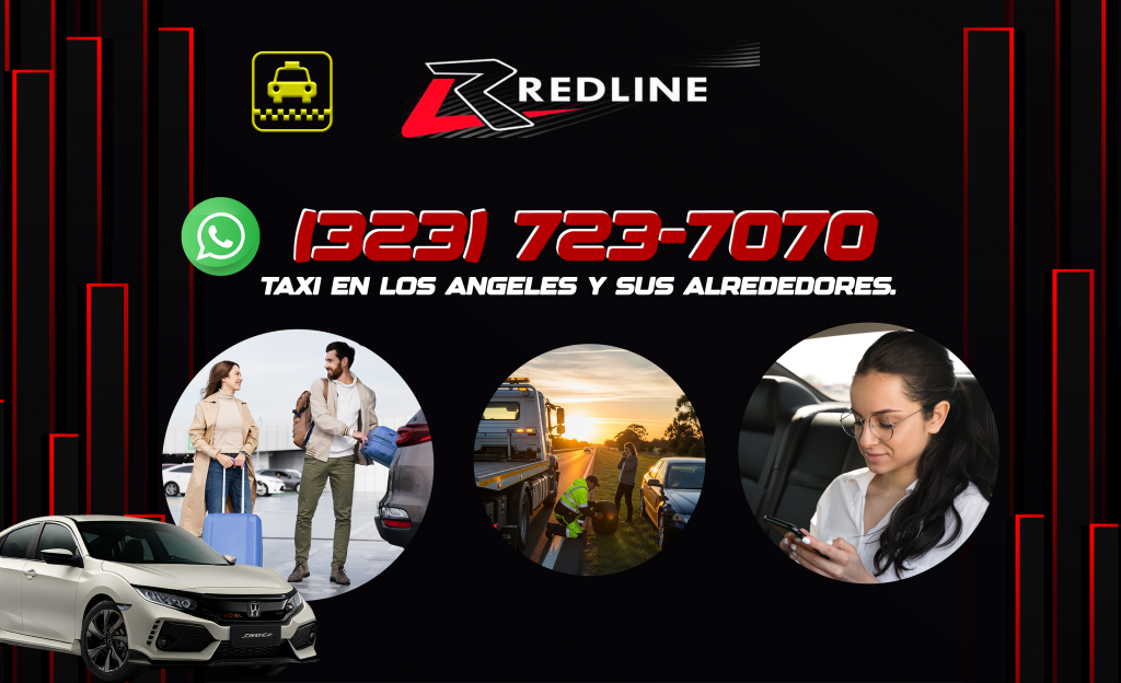 Sedán Redline Taxi LA